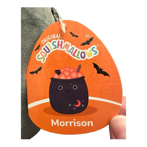 NWT Original Squishmallows Morrison the Cauldron 8” Plush Halloween Plush - Picture 3 of 3